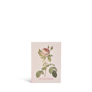 A5 Soft Journal – White Peony