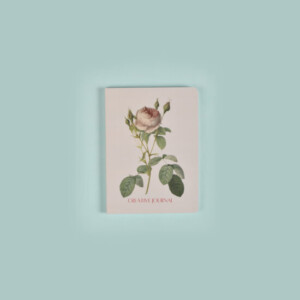 Mini Soft Journal - White Peony