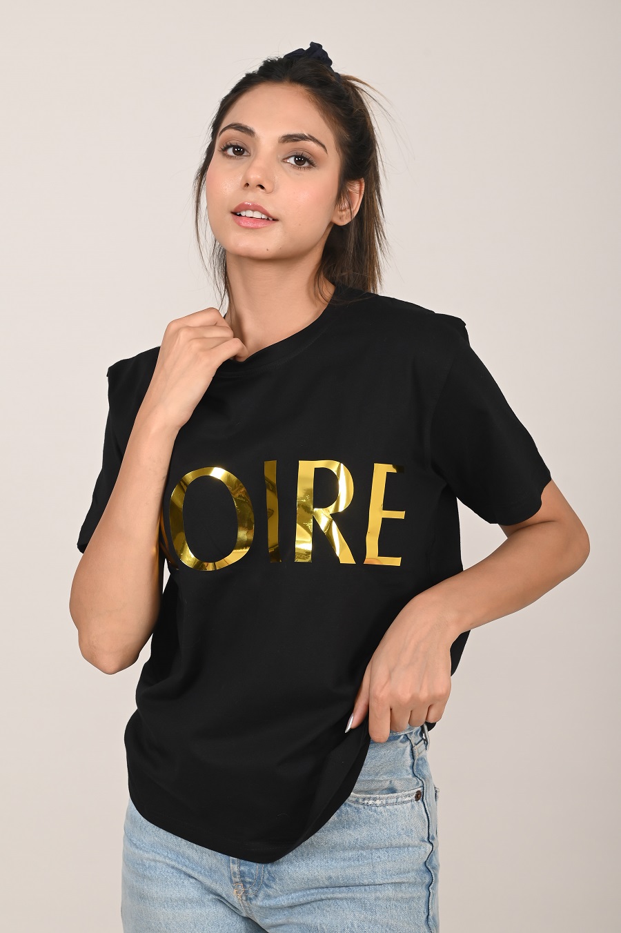 noire tees – caviar - Image 3