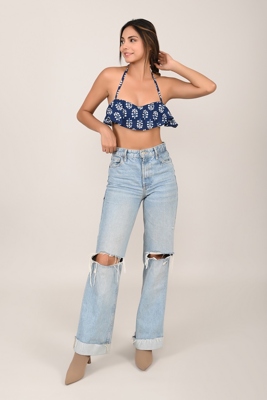 iHeart Cotton Bikini Top - Image 4