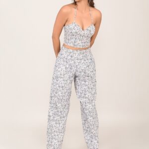 Pop Paisley Cotton Corsets & Pants in Confetti