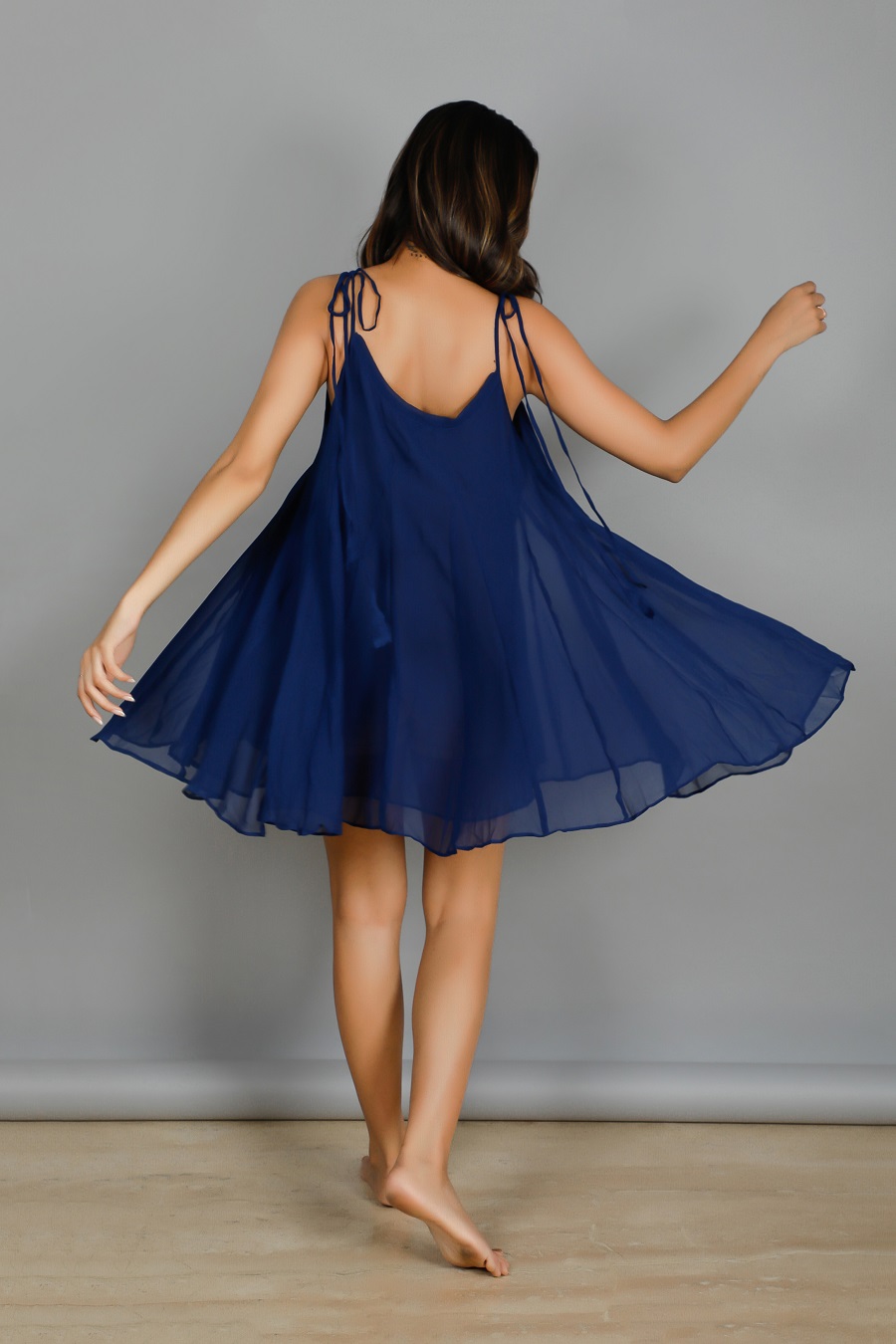 caribbean blue beach dress - Image 3