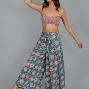 lakshmi cotton beach wrap pants