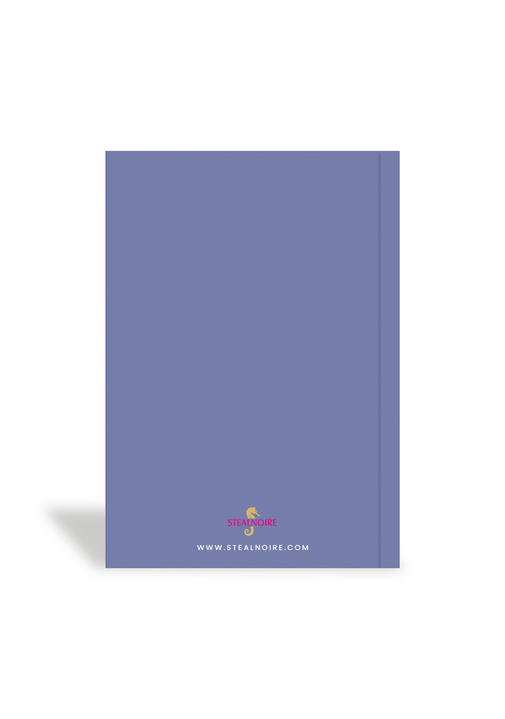 A5 Soft Journal – Purple Lotus - Image 2