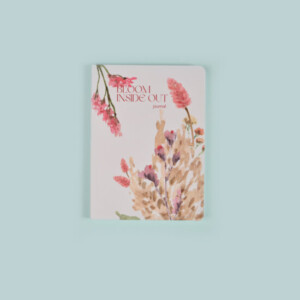 Mini Soft Journal - Blush Peonies