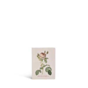 Mini Soft Journal - White Peony